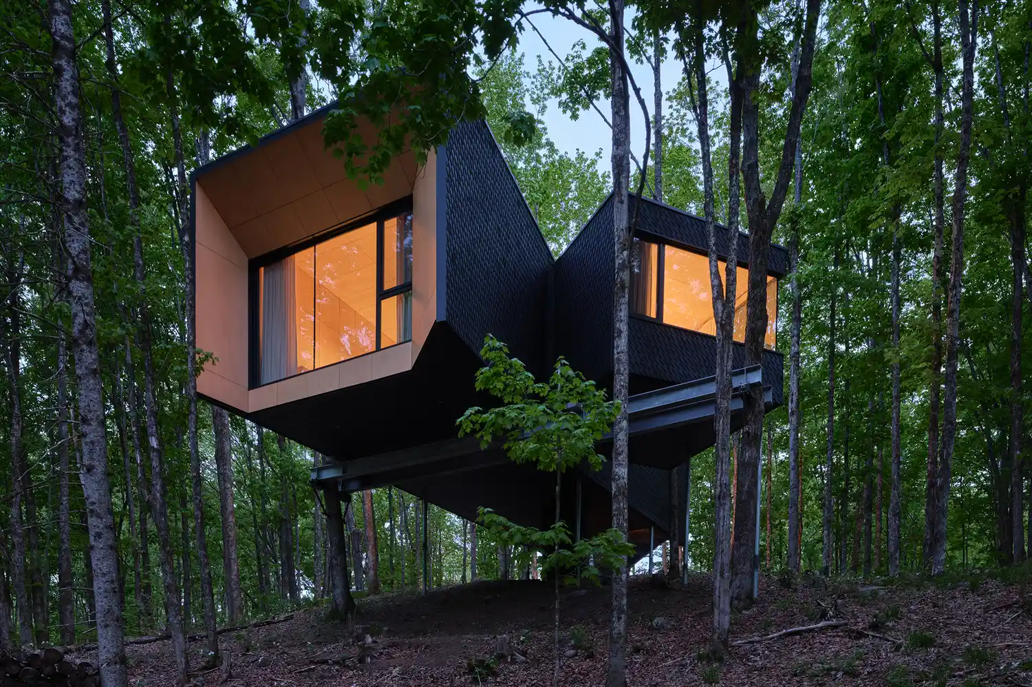 New Luxury Treehouse Ontario Escapes in Minden Hills