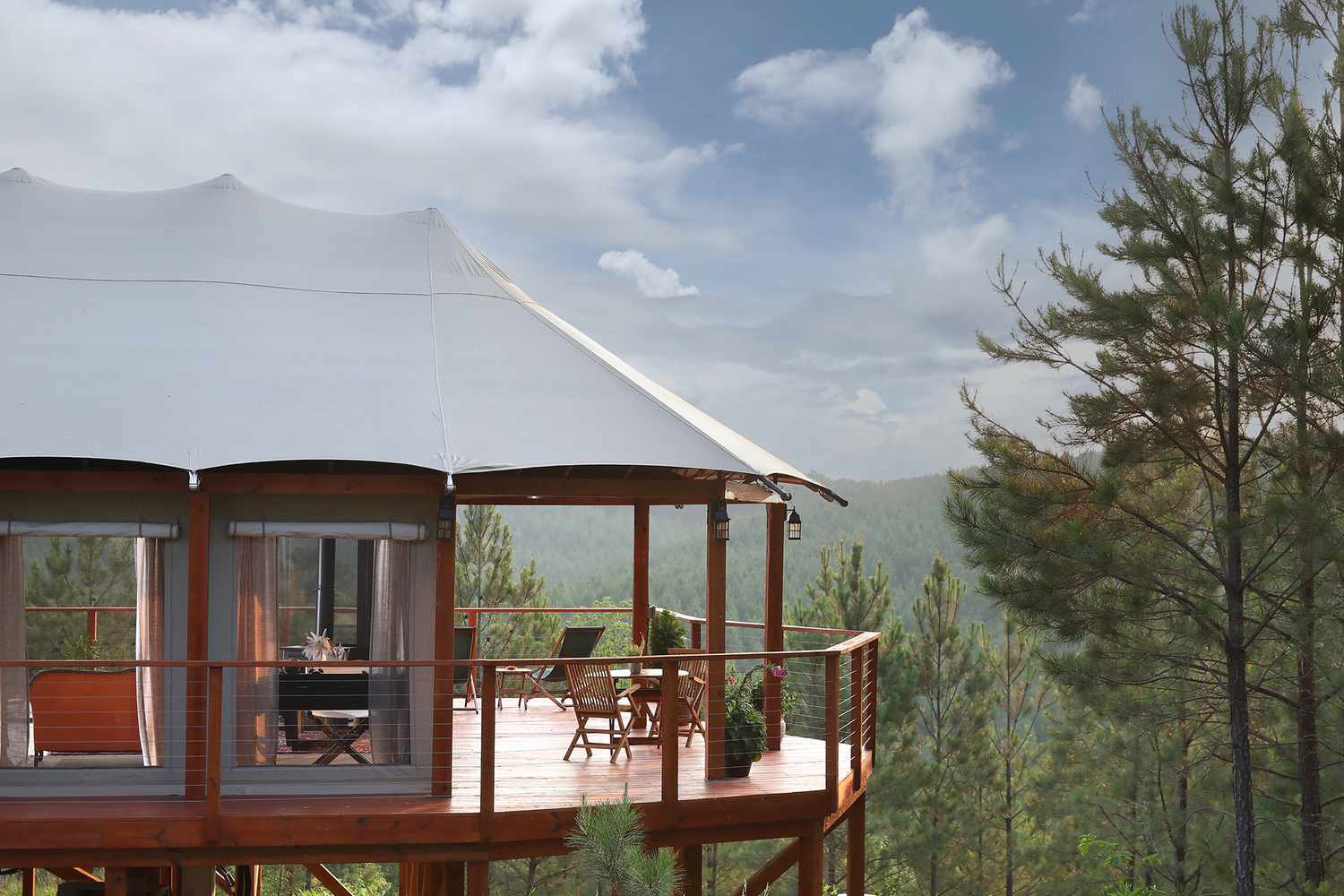 Luxury Glamping Georgia: Dunya Camp’s Private Saunas